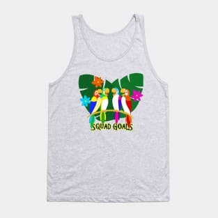 Feathered Friends Squad Goals Tank Top